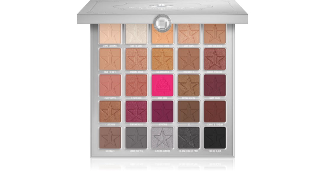 Jeffree Star Cosmetics Star Wedding Eyeshadow Palette 25x1.5g