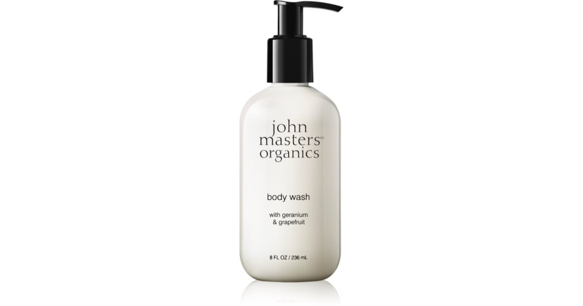 John Masters Organics Geranium and Grapefruit Shower Gel 236 ml