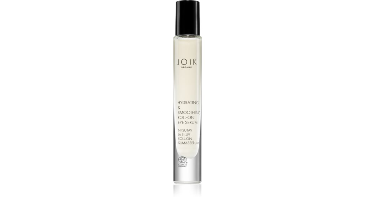 JOIK Organic hydrating and smoothing roll-on eye serum 10 ml