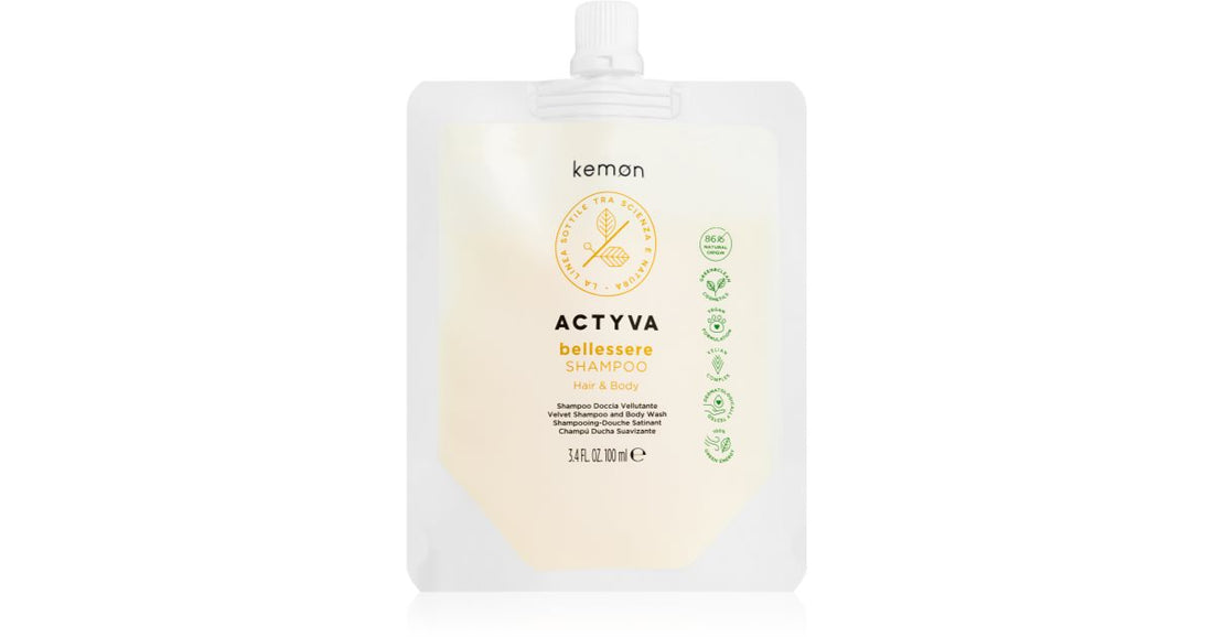 Kemon Actyva Bellessere shampoo and shower gel 2 in 1 500 ml