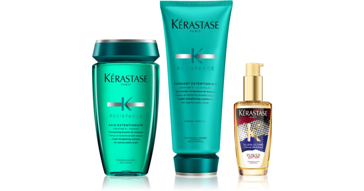 Kérastase Resistance value pack (to stimulate growth and strengthen hair from the roots)