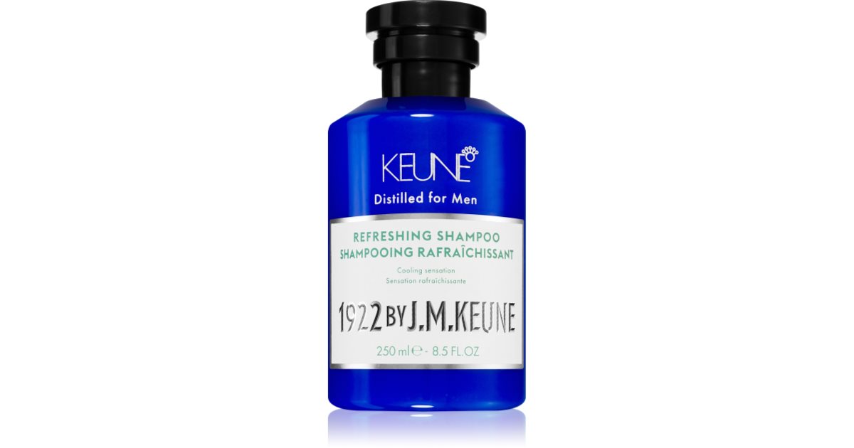 Keune 1922 Refreshing Energizing Shampoo for Stronger Hair 1000ml