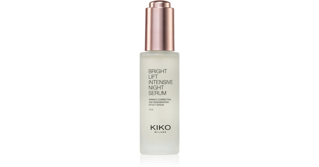 KIKO Milano Bright Lift Intensive Anti-Wrinkle Night Serum Regenerating Effect 30ml