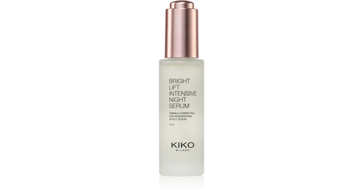 KIKO Milano Bright Lift Intensive Anti-Wrinkle Night Serum Regenerating Effect 30ml