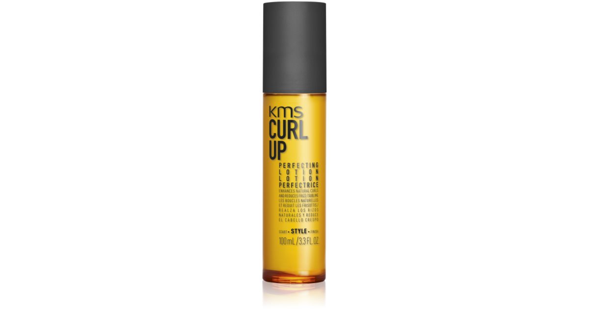 KMS Curl Up Perfecting Milky Lotion for Wavy and Curly Hair 100ml