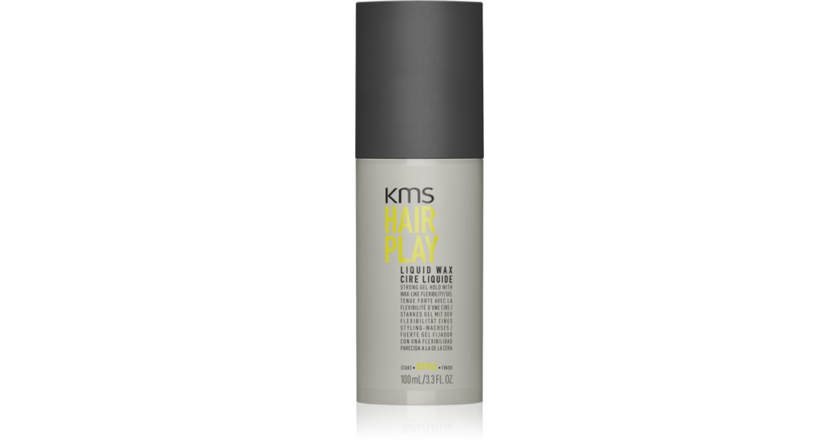 KMS Hair Play Liquid Wax Hair Wax for Fixing and Styling 100ml