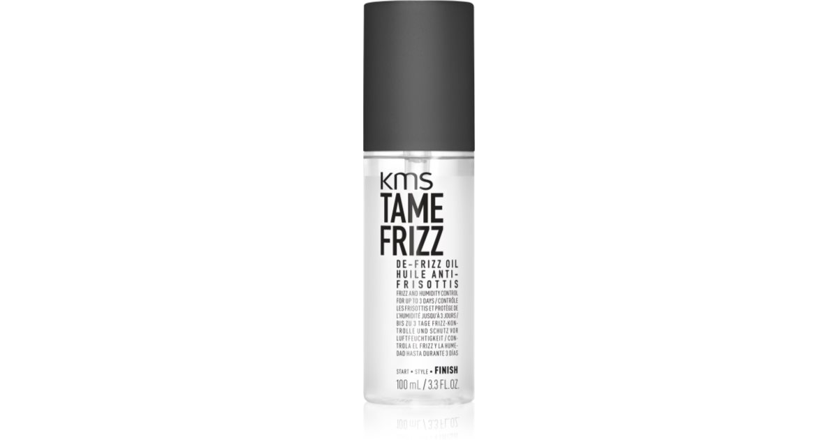 KMS Tame Frizz De-Frizz Anti-Frizz Hair Protection Oil for Curly Hair 100ml