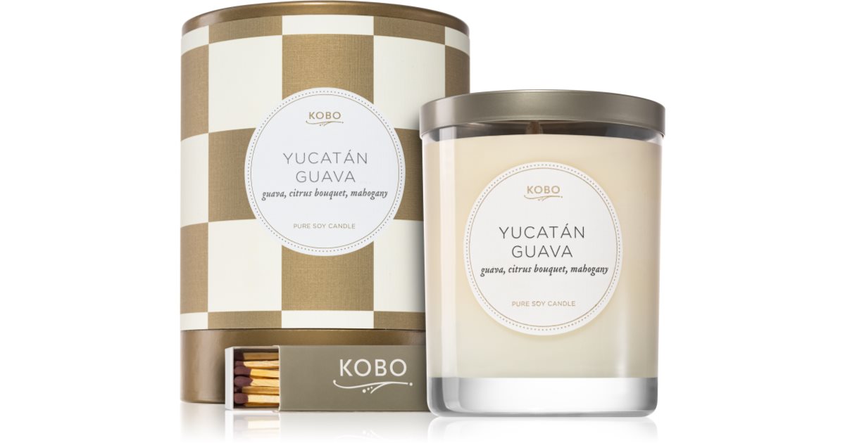 KOBO Aurelia Yucatán Guava 312 g scented candle