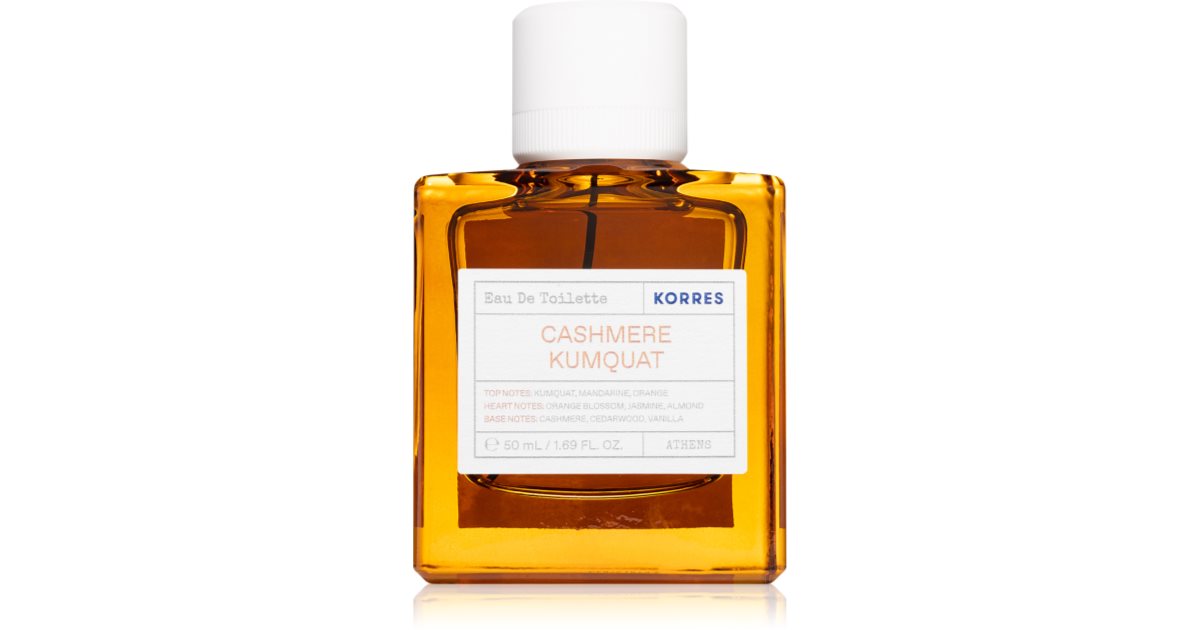 Korres Cashmere Kumquat Eau de Toilette for women 50 ml