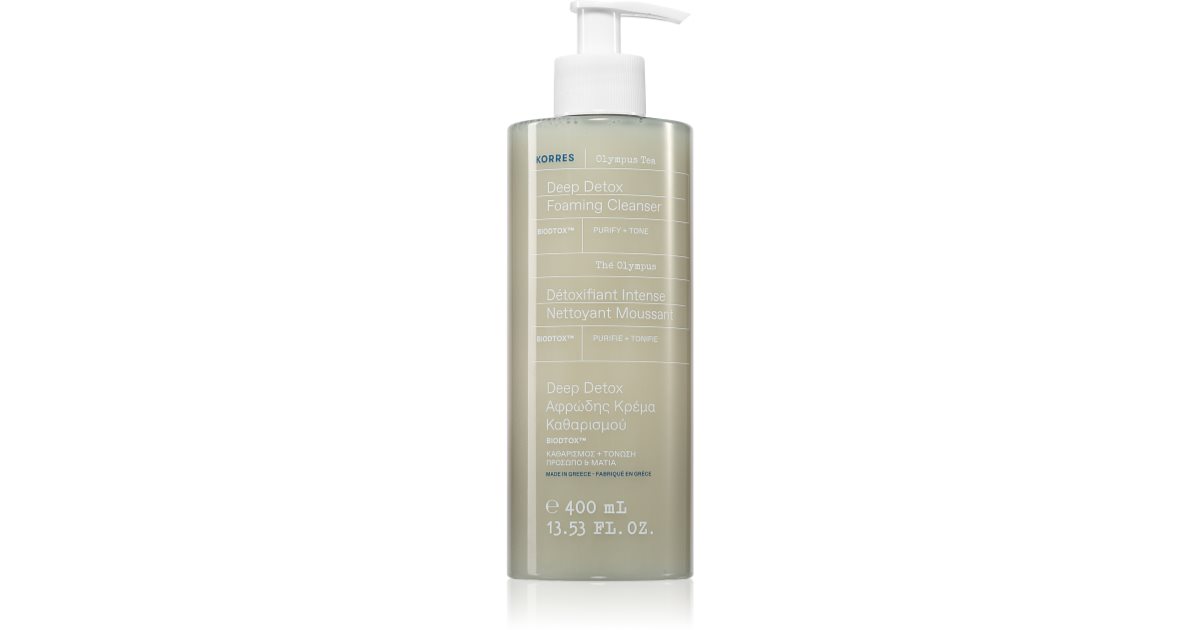 Korres Olympus Tea Cleansing Foam Cream 400ml