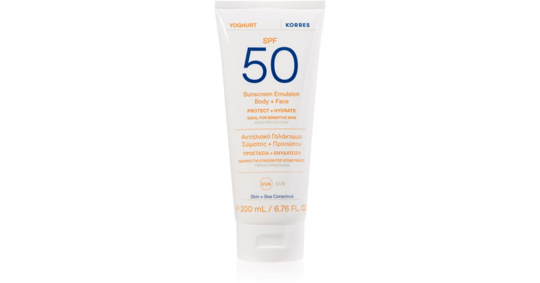 Korres Yogurt SPF 50 200 ml