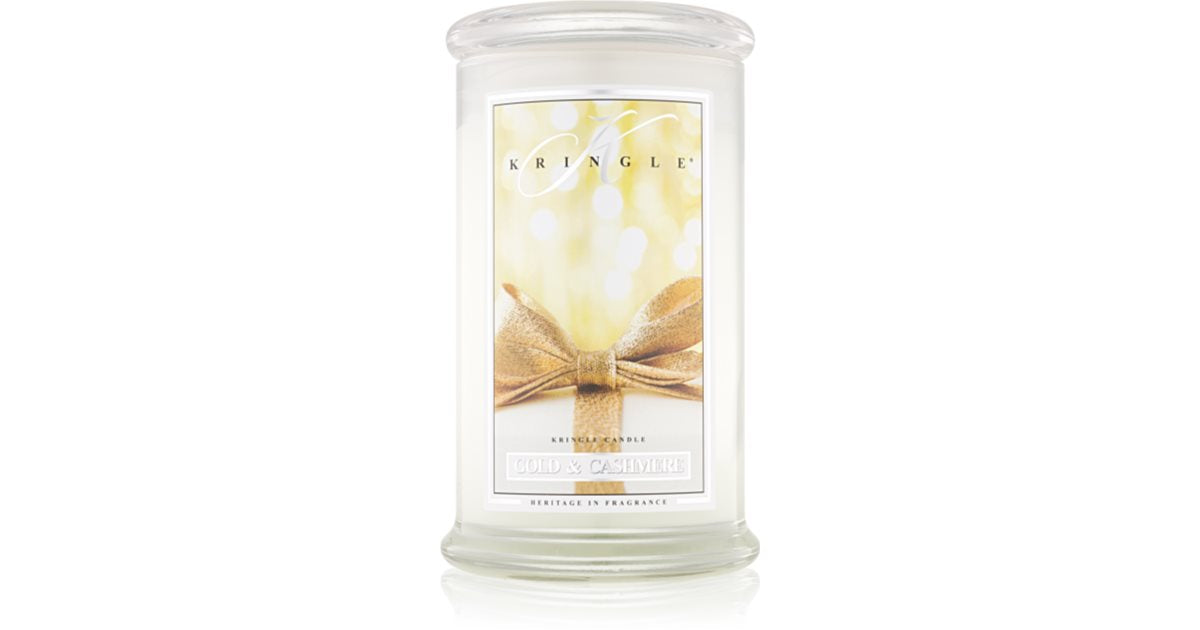 Kringle gold and cashmere 624 g scented candle