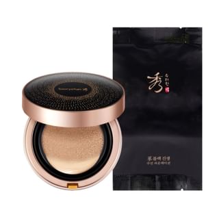 Sooryehan Cushion Foundation Set Ginseng Black - 2 Colors 