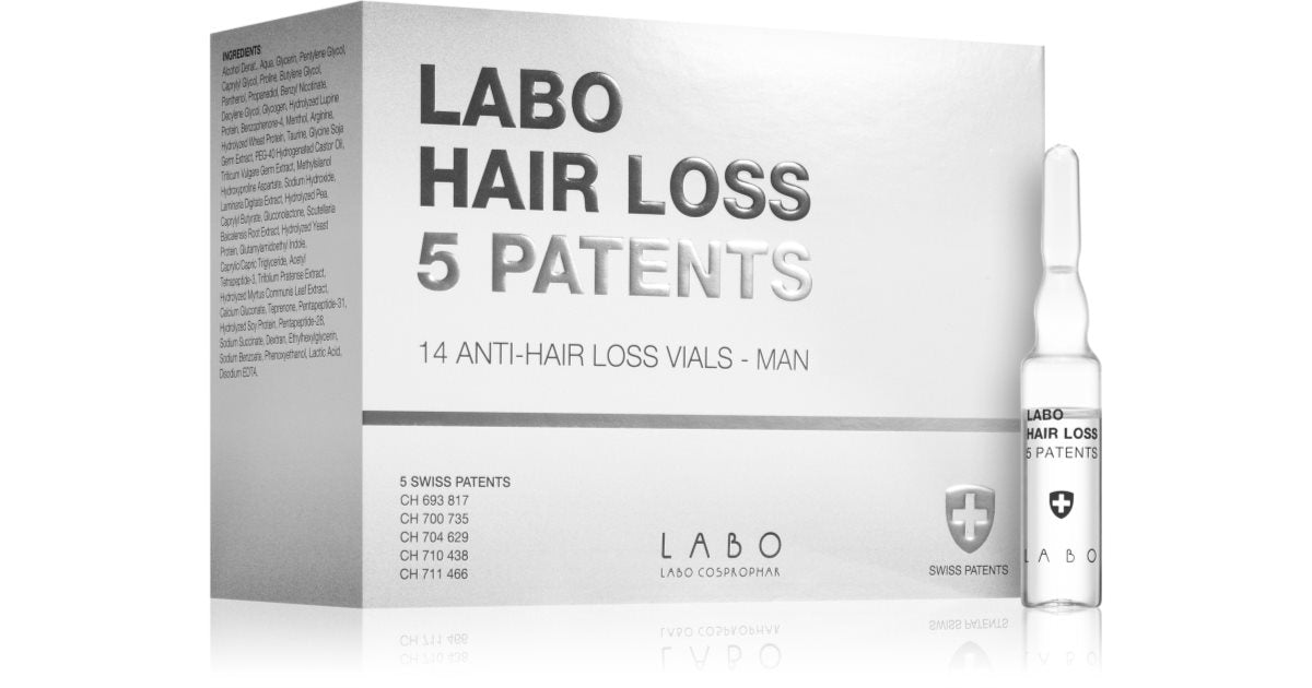 Labo Patents intensive anti-hair loss treatment for men 14x3.5 ml