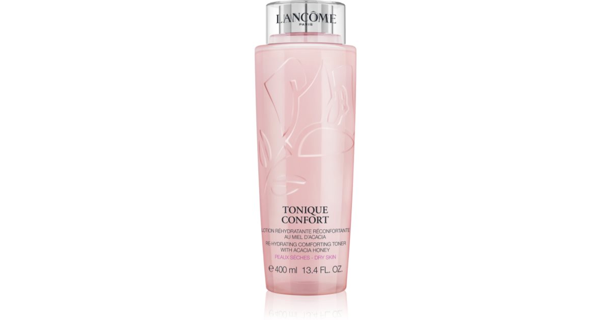 Lancôme Confort moisturizing and soothing tonic lotion for dry skin for women 400 ml