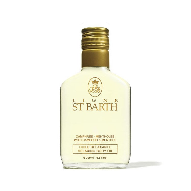 Ligne St. Barth Relaxing Oil with camphor &amp; menthol - Firming Camphor and Menthol Oil 200 ml