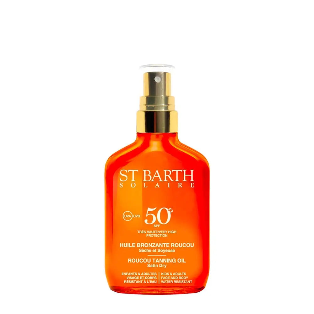 St. Barth Roucou Tanning Oil SPF 50 100ml