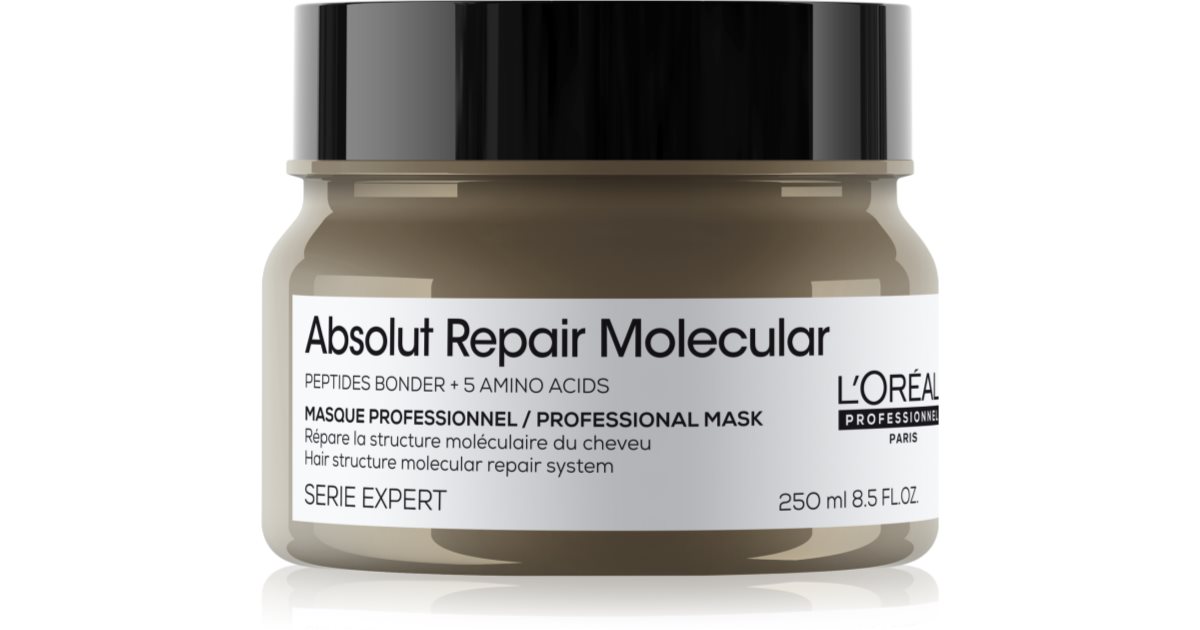 L’Oréal Professionnel Serie Expert Absolut Repair Molecular maschera for hair deeply strengthening 250 ml