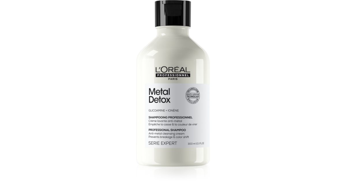 L’Oréal Professionnel Serie Expert Metal Detox Deep Cleansing Shampoo for Coloured and Damaged Hair 1500ml