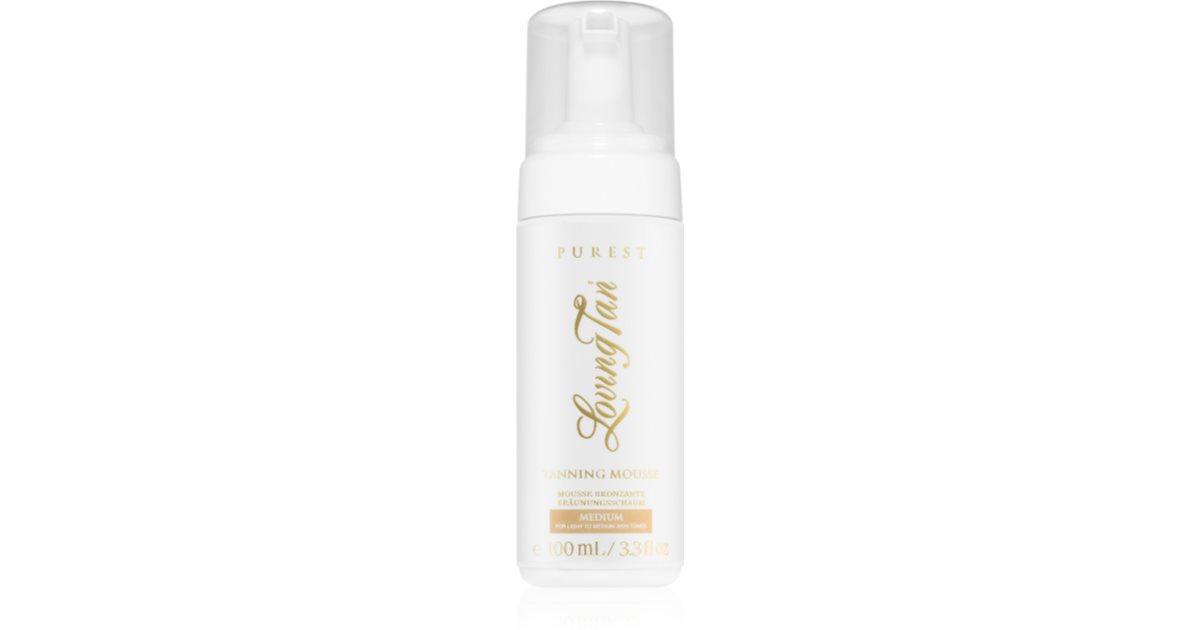 Loving Purest self-tanning mousse color Medium 100 ml