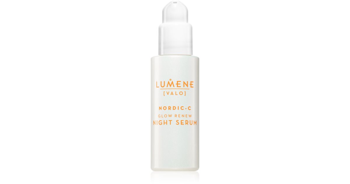 Lumene VALO Nordic-C Night Serum for Bright and Smooth Skin 30ml