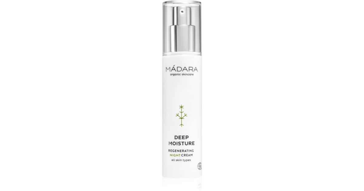 Mádara Deep Moisture Regenerating Night Cream 50 ml