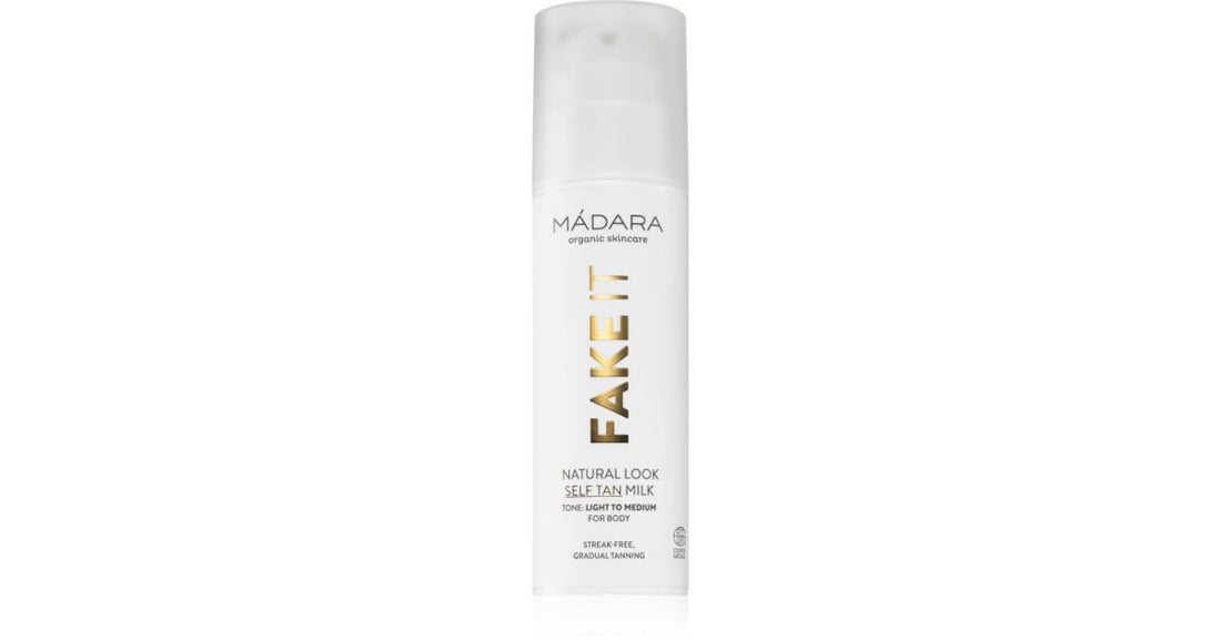 Mádara Fake It self-tanning milk 150 ml