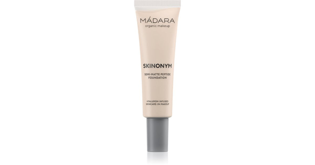 Mádara Skinonym Semi-Matte Peptide long-lasting foundation with peptides sand color 40 30 ml