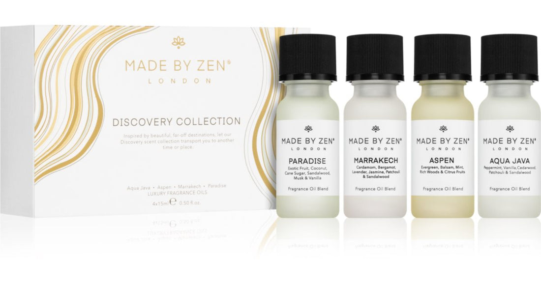 MADE BY ZEN Discovery scented oil 4x15 ml