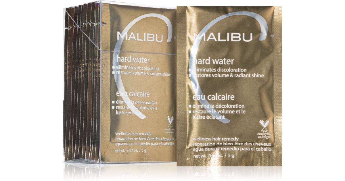 Malibu C Wellness Hard Water Hair Remedy 12x5 g