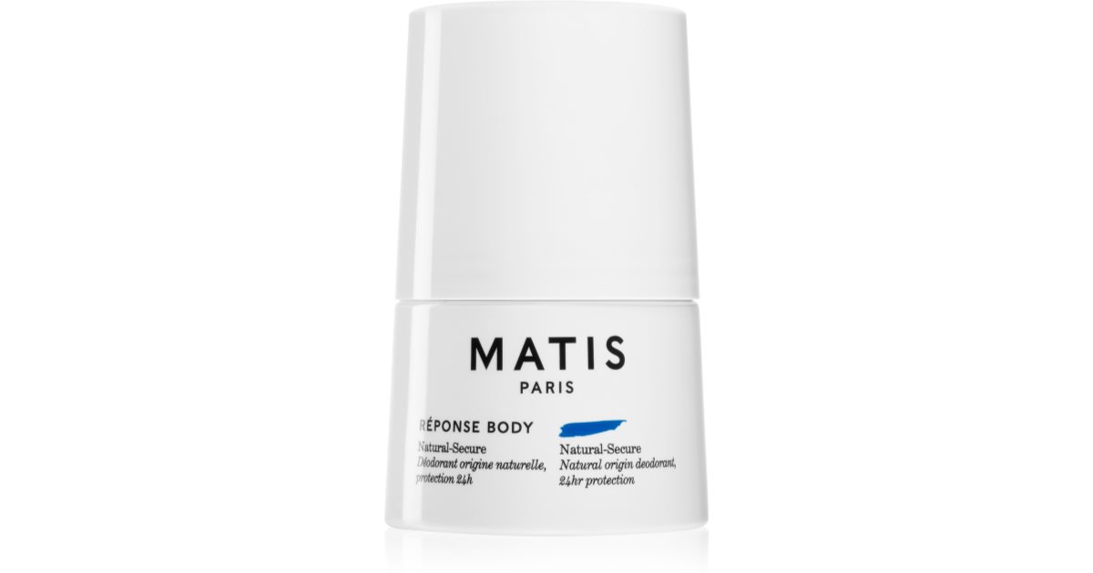 MATIS Paris Réponse Body Natural-Secure roll-on deodorant against irritation and itching 50 ml