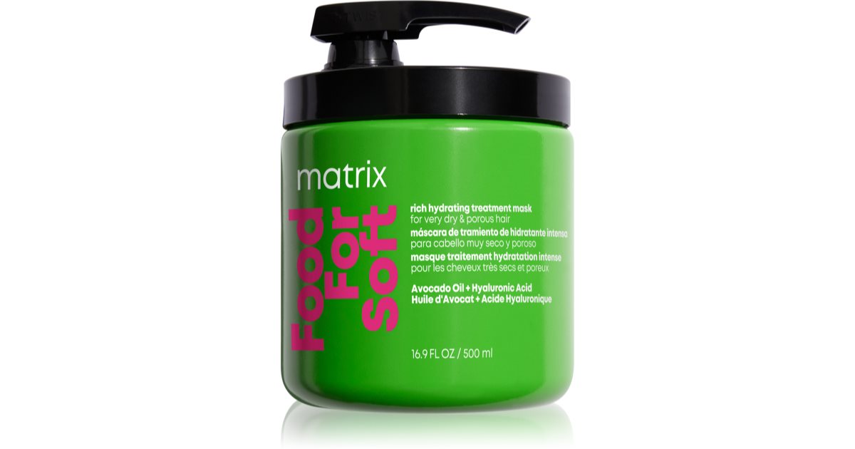 Matrix Food For Soft 500 ml maschera-intensive-moisturizing-for-hair