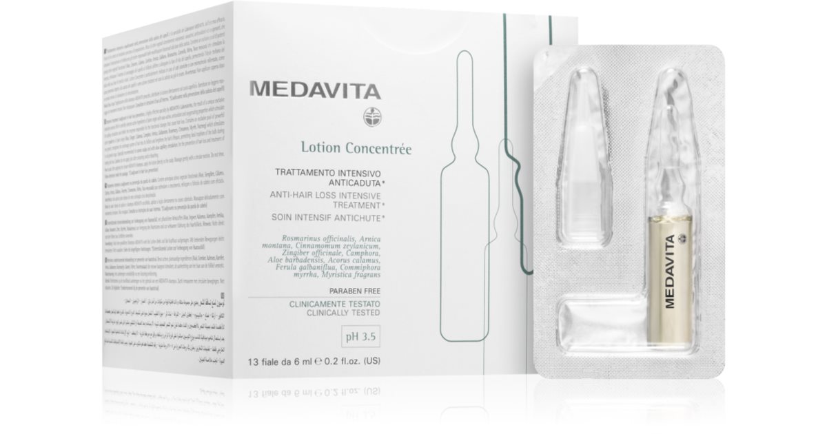 Medavita Lotion Concentree anti-hair loss treatment 13x6 ml