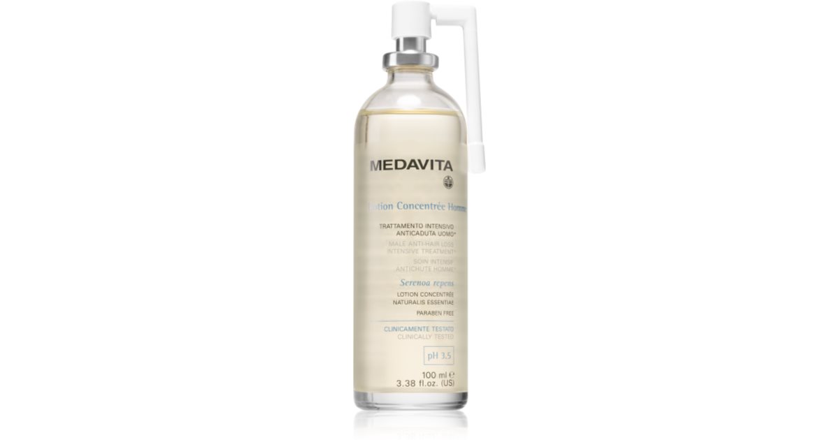 Medavita Lotion Concentree anti-hair loss tonic lotion for men 100 ml