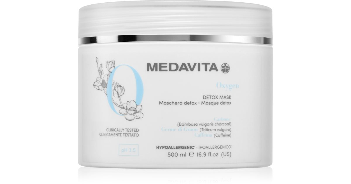 Medavita Oxygen Detox maschera Detox for hair and scalp 500 ml