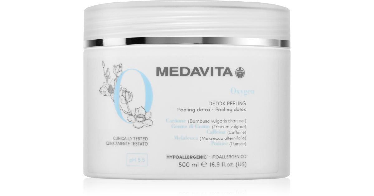 Medavita Oxygen Detox Peeling regenerating scrub for hair and scalp 150 ml