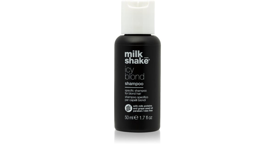 Milk Shake Icy Blond Shampoo anti-yellow shampoo for blonde hair 1000 ml