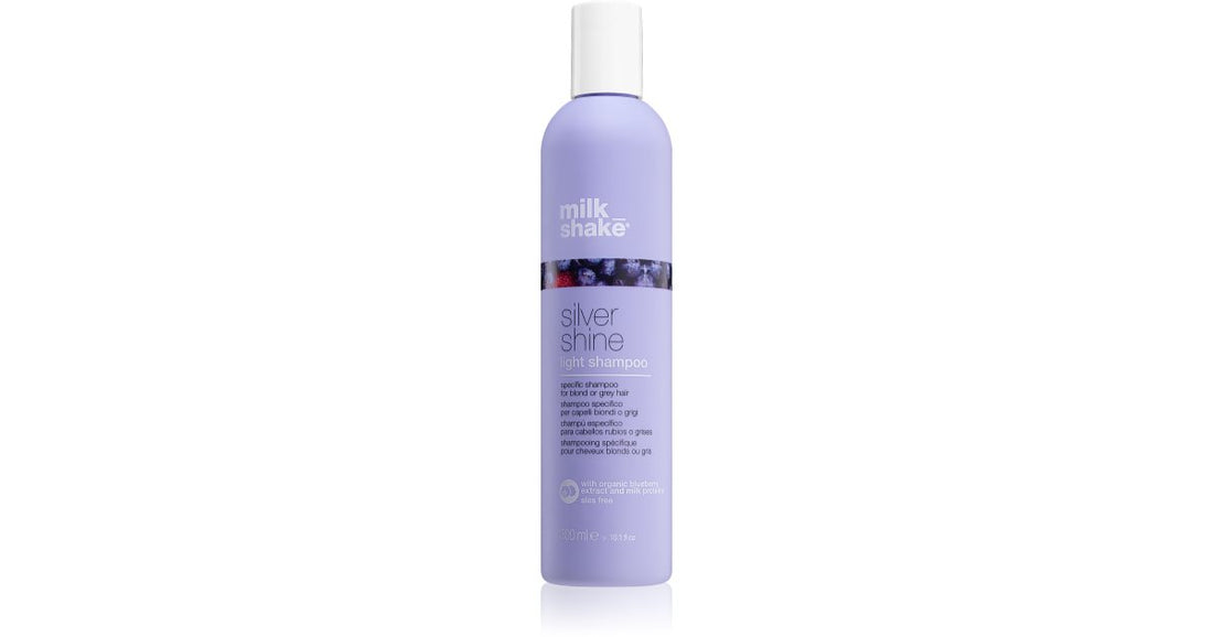 Milk Shake Silver Shine shampoo for grey and light blonde hair 1000 ml