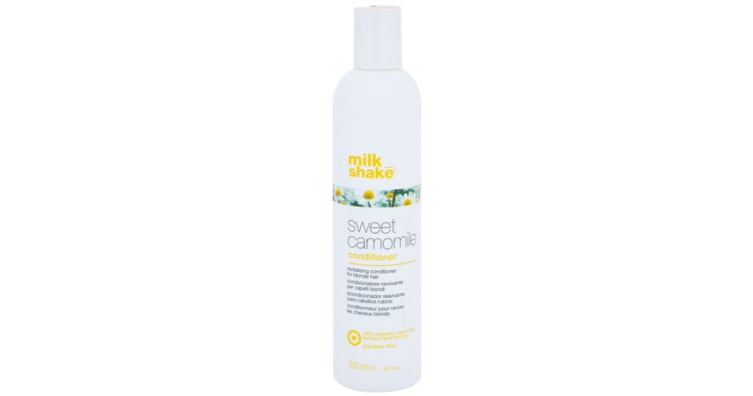 Milk Shake Sweet Camomile nourishing conditioner for blonde hair without parabens 1000 ml