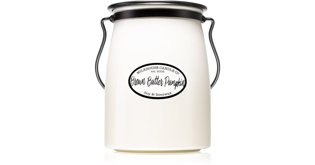 Milkhouse Candle Co. Creamery Brown Butter Pumpkin Scented Candle Butter Jar 624g