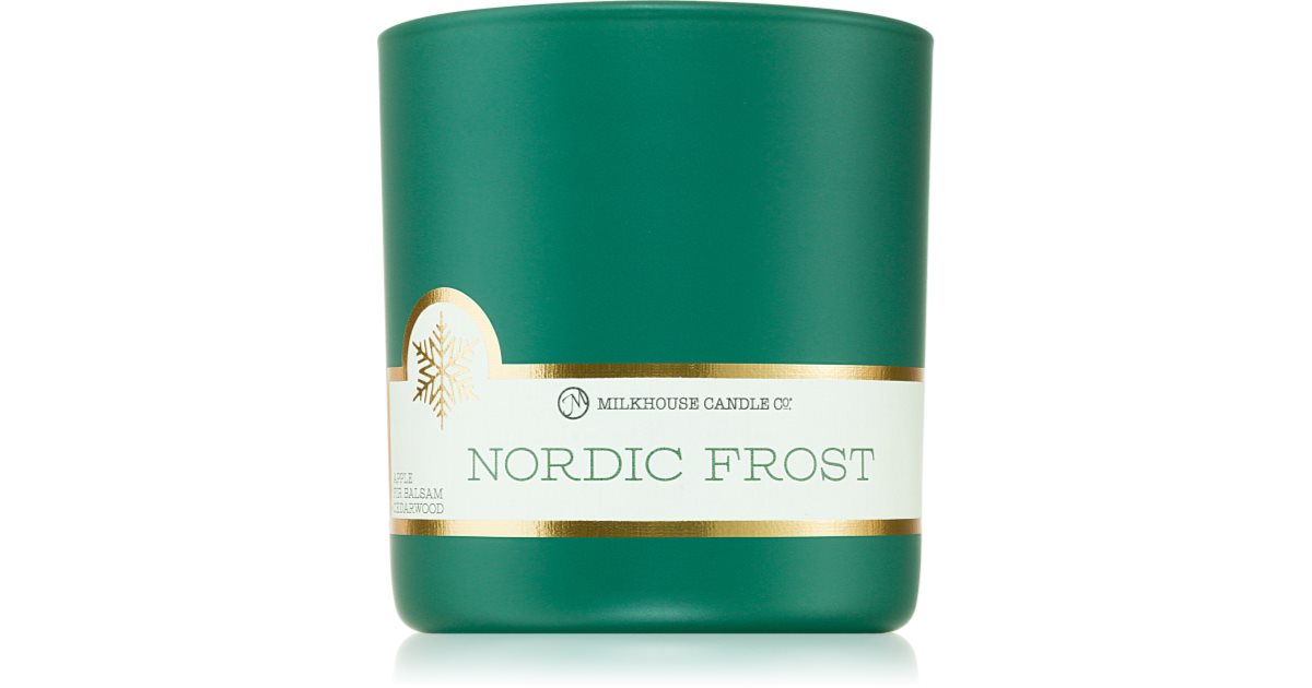 Milkhouse Candle Co. LE Winter Nordic Frost scented candle 226 g