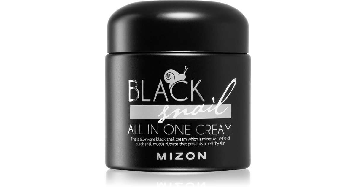 Mizon Black Snail All in One face cream with 90% filtered snail slime 75 ml