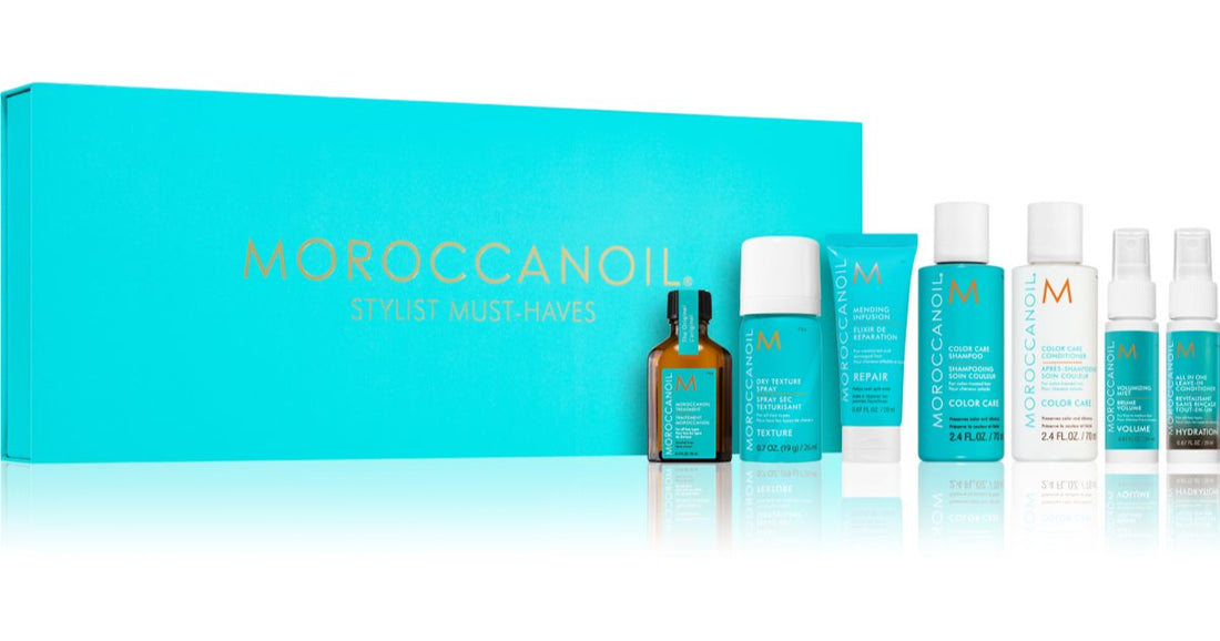 Moroccanoil Stylist Must Haves set (for colored and damaged hair) 7 pcs