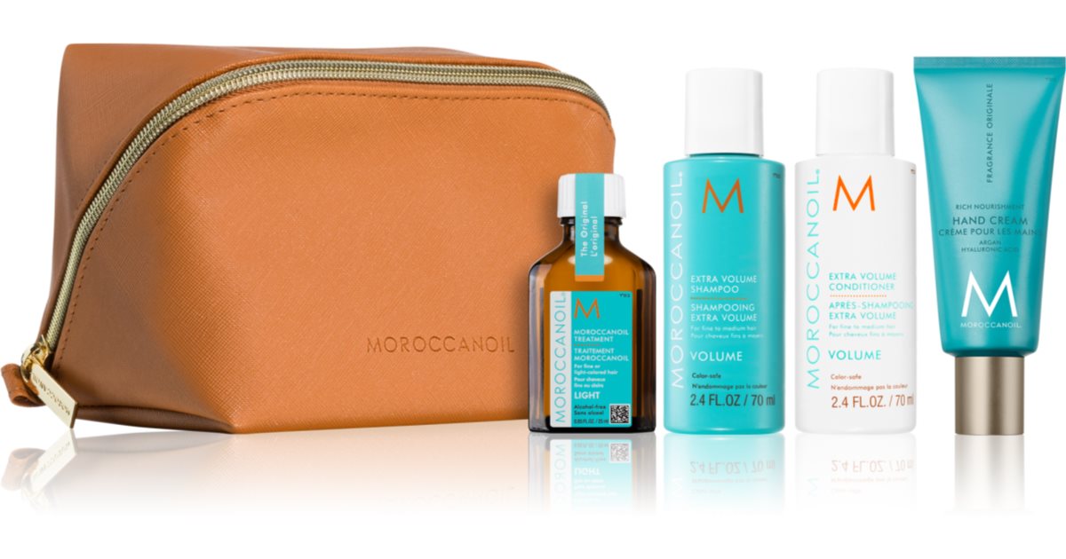 Moroccanoil Volume travel cosmetic set 4pcs