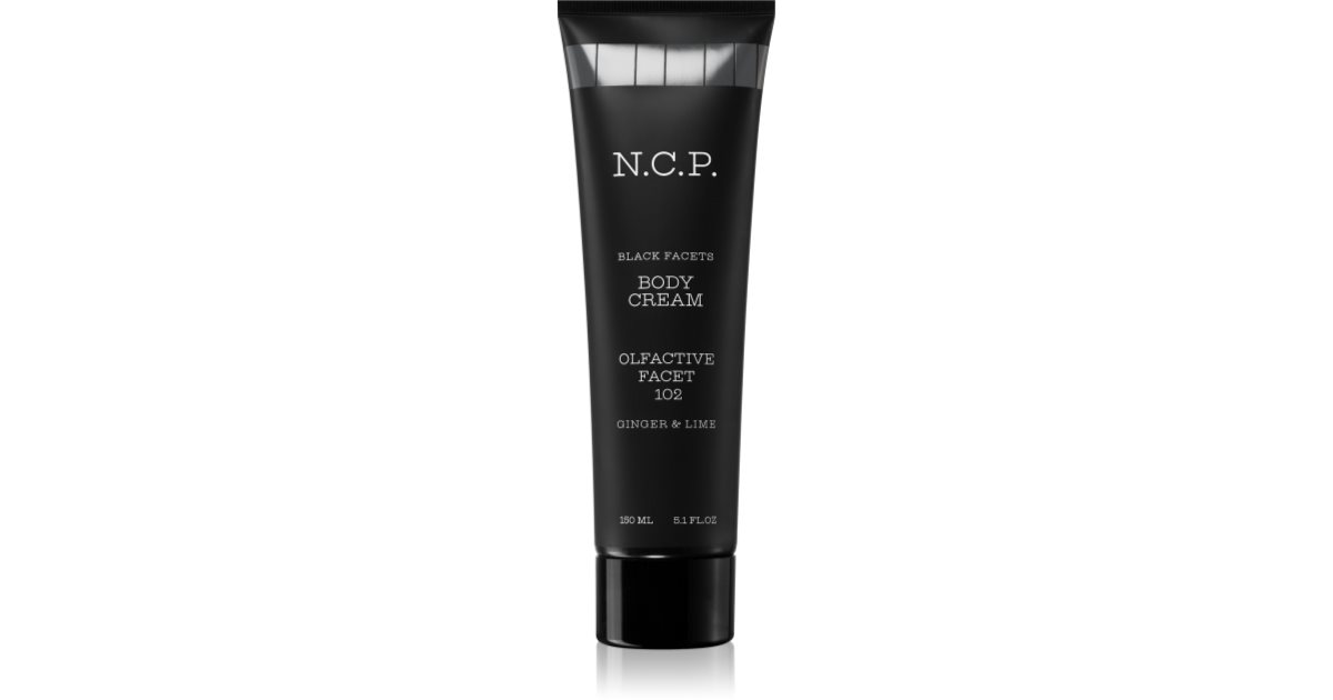 N.C.P. Olfactives 102 Ginger &amp; Lime unisex body cream 150 ml