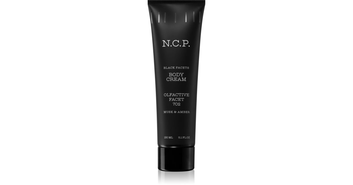 N.C.P. Olfactives 702 Musk &amp; Amber unisex body cream 150 ml