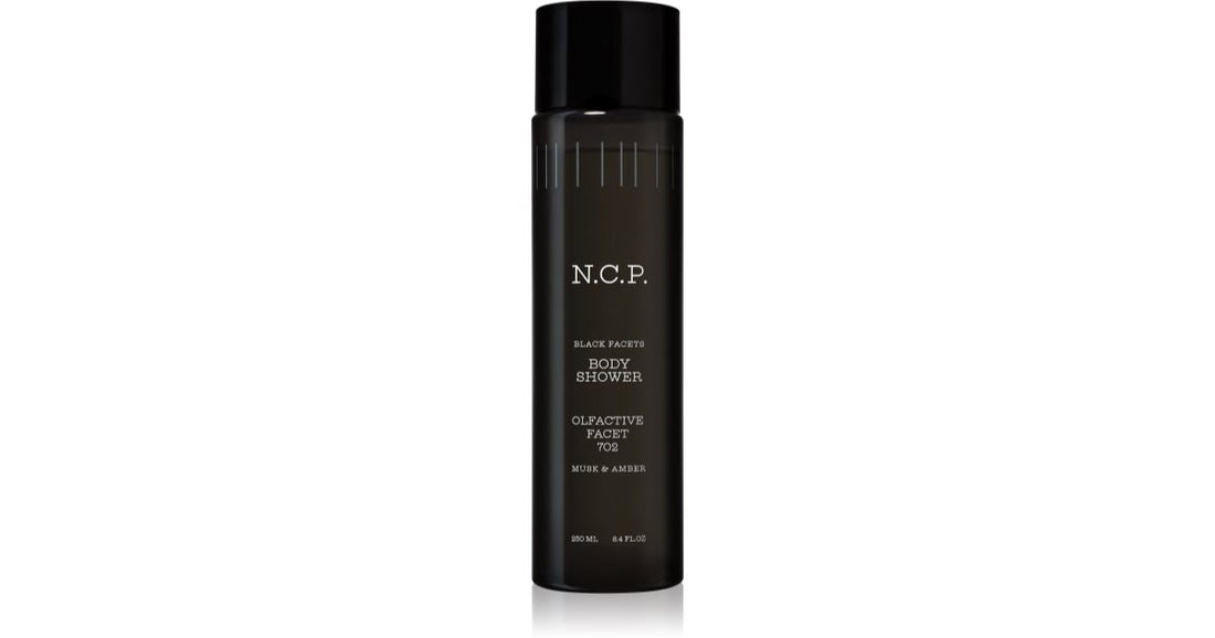 N.C.P. Olfactives 702 Musk &amp; Amber unisex scented shower gel 250 ml