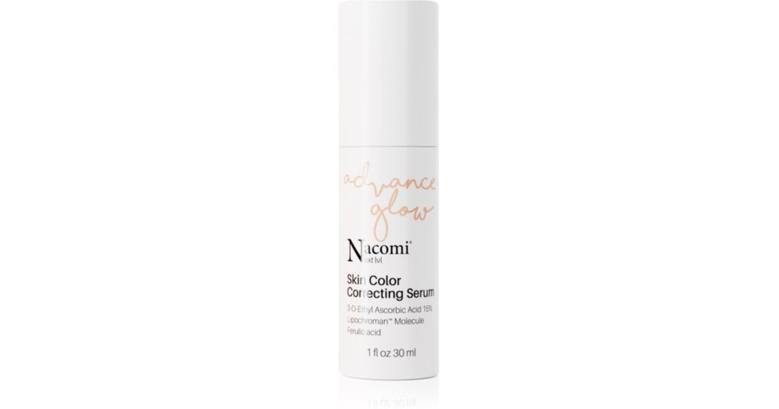 Nacomi Next Level Advance Glow serum to unify skin tone 30 ml