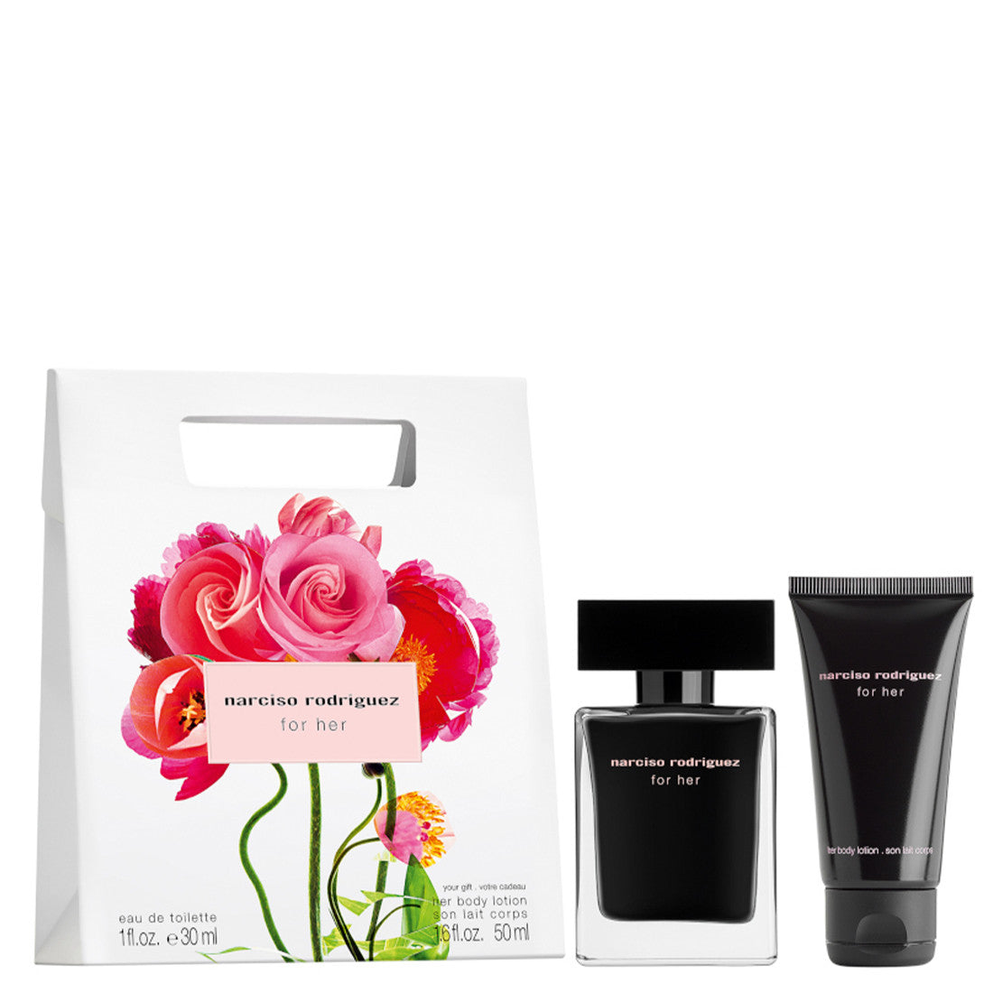 Narciso Rodriguez for her Eau de Toilette Shopping Bag Set