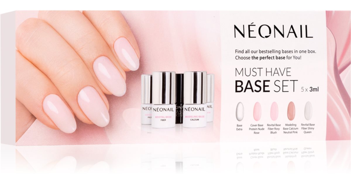 NEONAIL Must Have Base Set nail polish set (with the use of UV/LED lamps)